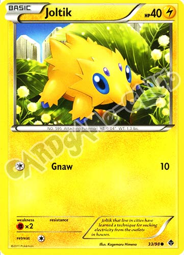 33 / 98 Joltik comune (EN) -NEAR MINT-