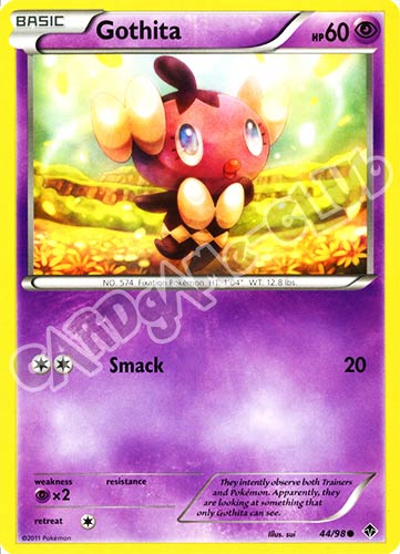44 / 98 Gothita comune (EN) -NEAR MINT-