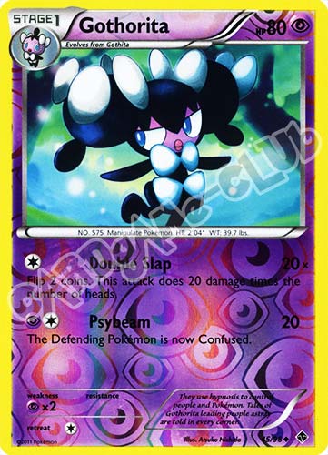 45 / 98 Gothorita non comune foil reverse (EN) -NEAR MINT-