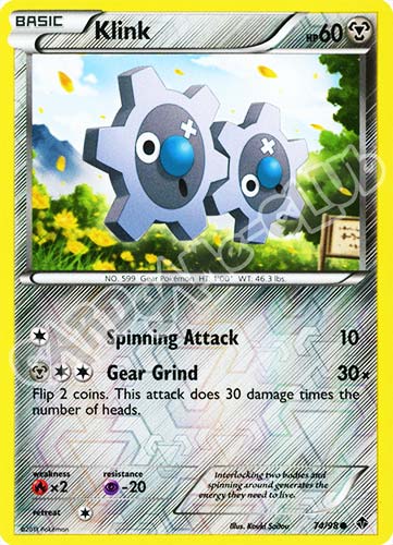 74 / 98 Klink comune foil reverse (EN) -NEAR MINT-