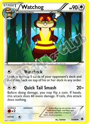 79 / 98 Watchog non comune (EN) -NEAR MINT-