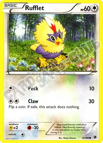 87 / 98 Rufflet comune (EN) -NEAR MINT-