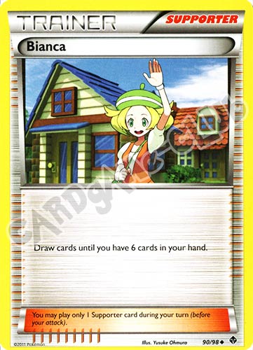 90 / 98 Bianca non comune (EN) -NEAR MINT-