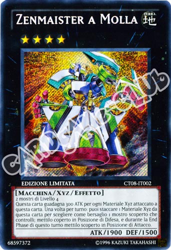 CT08-IT002 Zenmaister a Molla rara segreta Edizione Limitata (IT) -NEAR MINT-