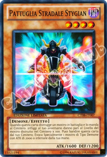 CT08-IT007 Pattuglia Stradale Stygian super rara Edizione Limitata (IT) -NEAR MINT-
