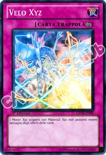 GENF-IT000 Velo Xyz super rara 1a Edizione (IT) -NEAR MINT-