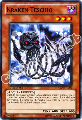 GENF-IT006 Kraken Teschio comune 1a Edizione (IT) -NEAR MINT-