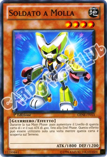 GENF-IT013 Soldato a Molla comune 1a Edizione (IT) -NEAR MINT-
