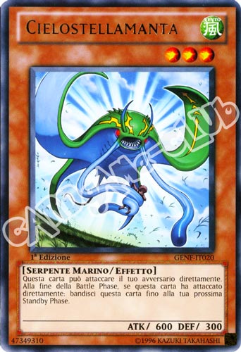 GENF-IT020 Cielostellamanta rara 1a Edizione (IT)  -PLAYED-