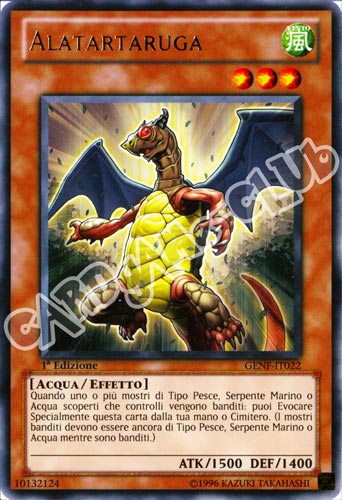 GENF-IT022 Alatartaruga rara 1a Edizione (IT) -NEAR MINT-
