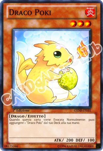 GENF-IT031 Draco Poki comune 1a Edizione (IT) -NEAR MINT-