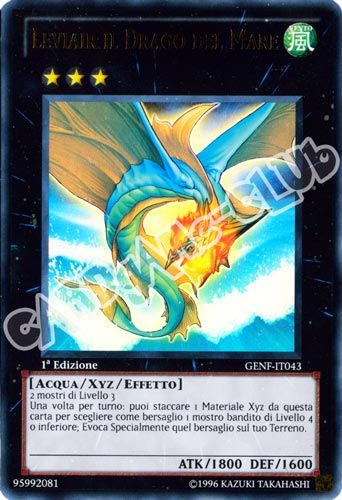 GENF-IT043 Leviair il Drago del Mare ultra rara 1a Edizione (IT) -NEAR MINT-