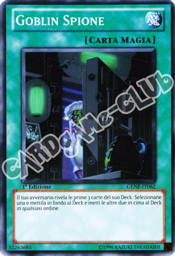 GENF-IT062 Goblin Spione comune 1a Edizione (IT) -NEAR MINT-