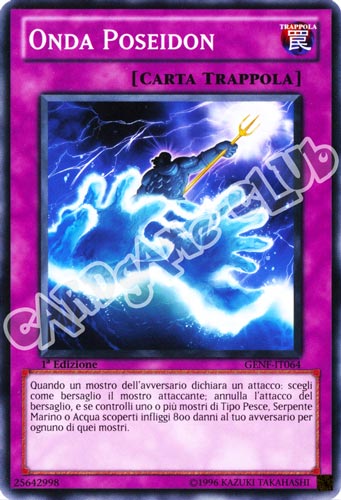 GENF-IT064 Onda Poseidon comune 1a Edizione (IT) -NEAR MINT-