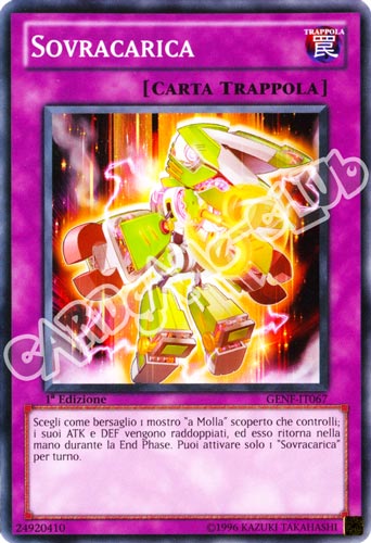 GENF-IT067 Sovracarica comune 1a Edizione (IT) -NEAR MINT-