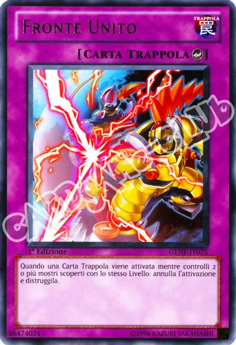 GENF-IT075 Fronte Unito rara 1a Edizione (IT) -NEAR MINT-