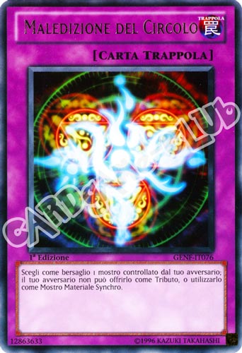 GENF-IT076 Maledizione del Circolo rara 1a Edizione (IT) -NEAR MINT-