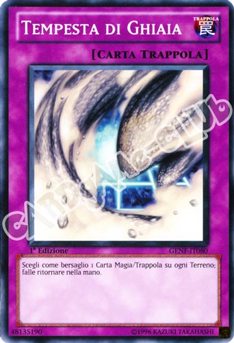 GENF-IT080 Tempesta di Ghiaia comune 1a Edizione (IT) -NEAR MINT-