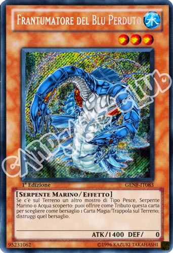 GENF-IT083 Frantumatore del Blu Perduto rara segreta 1a Edizione (IT) -NEAR MINT-