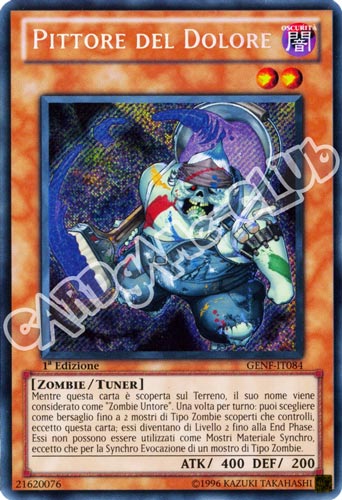 GENF-IT084 Pittore del Dolore rara segreta 1a Edizione (IT) -NEAR MINT-