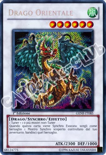 GENF-IT085 Drago Orientale rara segreta 1a Edizione (IT) -NEAR MINT-