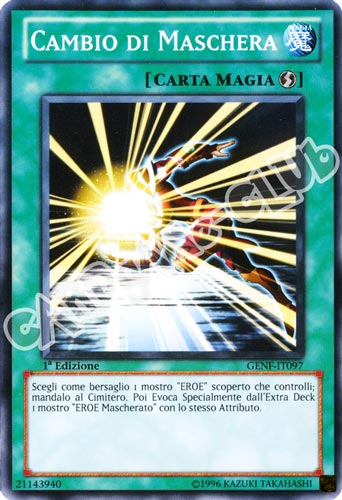 GENF-IT097 Cambio di Maschera comune 1a Edizione (IT) -NEAR MINT-