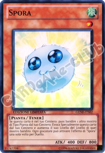 GENF-ITSE2 Spora super rara Edizione Limitata (IT)  -PLAYED-