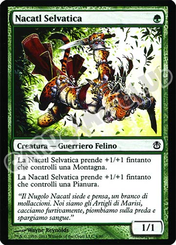 4 / 80 Nacatl Selvatica comune (IT) -NEAR MINT-