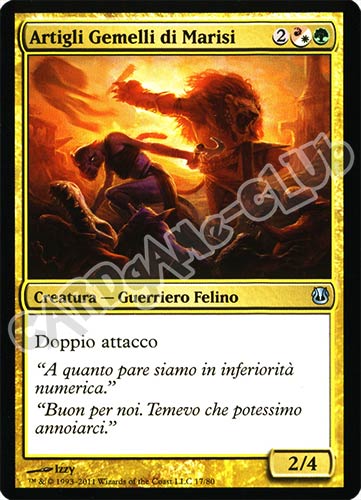 17 / 80 Artigli Gemelli di Marisi non comune (IT) -NEAR MINT-