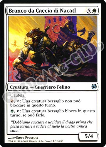 20 / 80 Branco da Caccia di Nactal non comune (IT) -NEAR MINT-