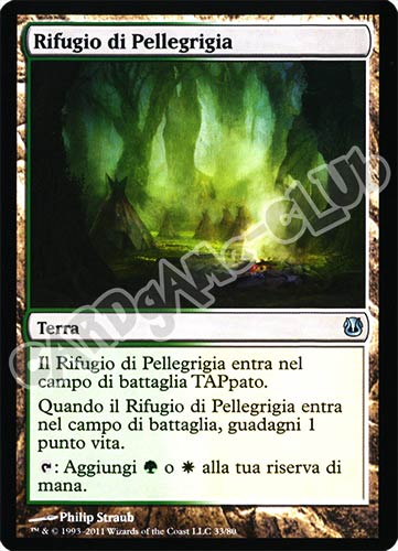 33 / 80 Rifugio di Pellegrigia non comune (IT) -NEAR MINT-