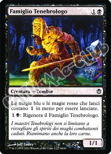 44 / 80 Famiglio Tenebroso comune (IT) -NEAR MINT-