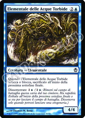 46 / 80 Elementale delle Acque Torbide comune (IT) -NEAR MINT-