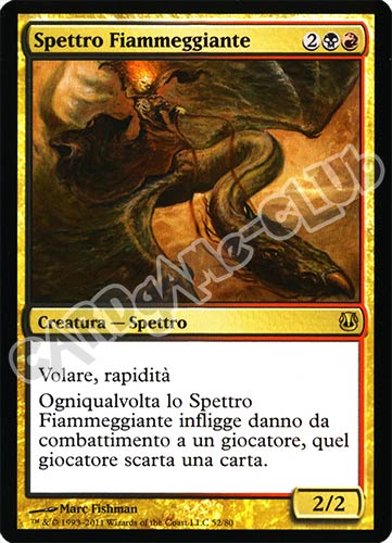 52 / 80 Spettro Fiammeggiante rara (IT) -NEAR MINT-