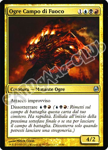 53 / 80 Ogre Campo di Fuoco non comune (IT) -NEAR MINT-