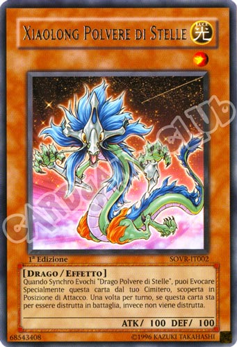 SOVR-IT002 Xiaolong Polvere di Stelle rara 1a Edizione (IT) -NEAR MINT-