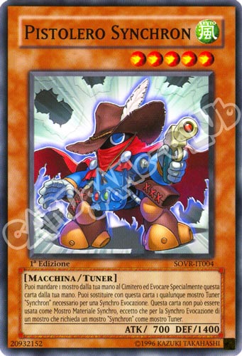 SOVR-IT004 Pistolero Synchron comune 1a Edizione (IT) -NEAR MINT-