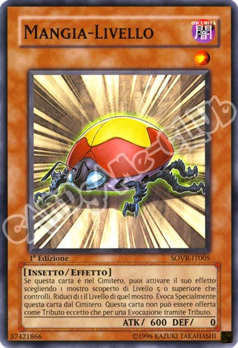 SOVR-IT005 Mangia-Livello comune 1a Edizione (IT) -NEAR MINT-