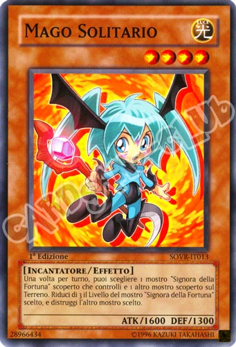 SOVR-IT013 Mago Solitario comune 1a Edizione (IT) -NEAR MINT-
