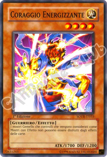 SOVR-IT033 Coraggio Energizzante comune 1a Edizione (IT) -NEAR MINT-