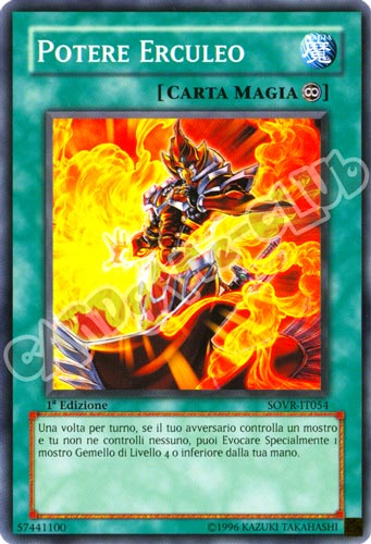 SOVR-IT054 Potere Erculeo comune 1a Edizione (IT) -NEAR MINT-