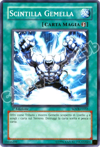 SOVR-IT055 Scintilla Gemella comune 1a Edizione (IT) -NEAR MINT-