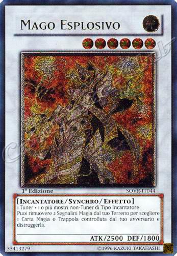 SOVR-IT044 Mago Esplosivo rara ultimate 1a Edizione (IT) -NEAR MINT-