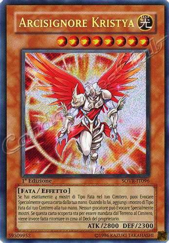 SOVR-IT096 Arcisignore Kristya rara segreta 1a Edizione (IT) -NEAR MINT-