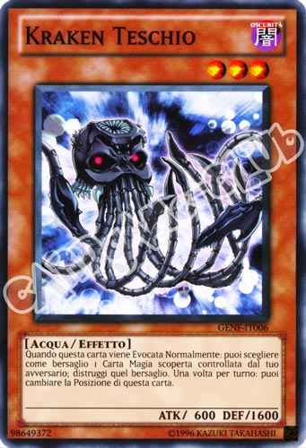 GENF-IT006 Kraken Teschio comune Unlimited (IT) -NEAR MINT-