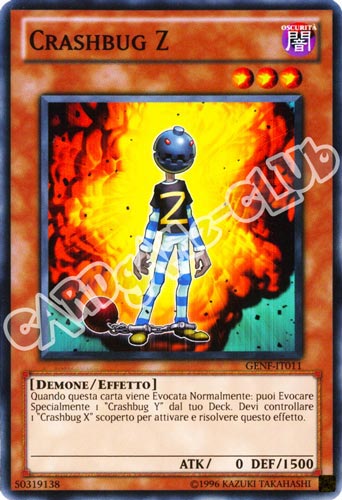 GENF-IT011 Crashbug Z comune Unlimited (IT) -NEAR MINT-