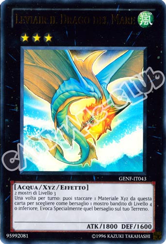 GENF-IT043 Leviair il Drago del Mare ultra rara Unlimited (IT) -NEAR MINT-