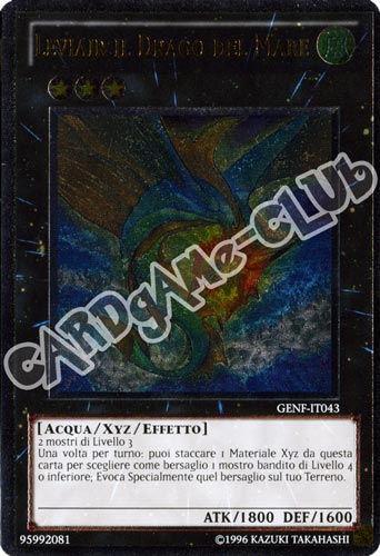 GENF-IT043 Leviair il Drago del Mare rara ultimate Unlimited (IT) -NEAR MINT-