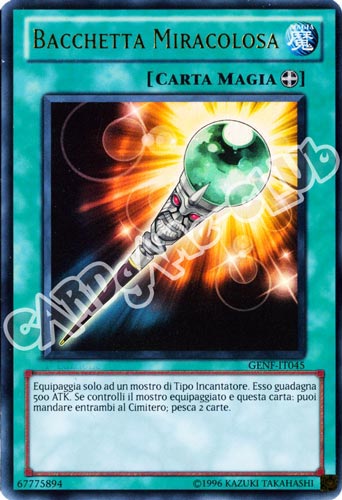 GENF-IT045 Bacchetta Miracolosa ultra rara Unlimited (IT) -NEAR MINT-