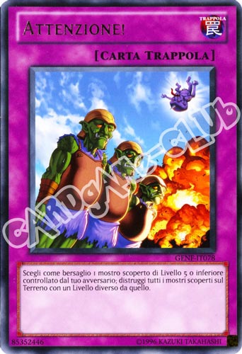 GENF-IT078 Attenzione! rara Unlimited (IT) -NEAR MINT-